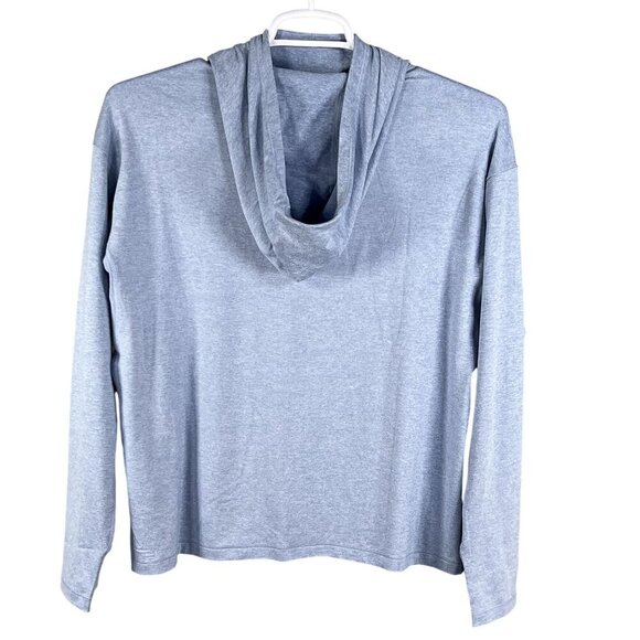 Athleta NWT Womens M Uptempo Hoodie Sweatshirt Jersey Oversized Fit Athleisure - Picture 5 of 16